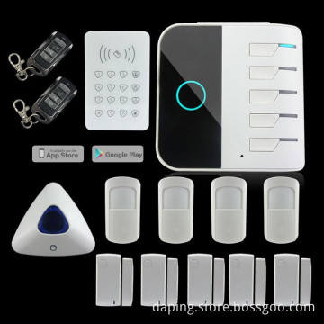 APP control wifi gsm alarm system 433/868MHz Cube Alarm Panel DIY kit